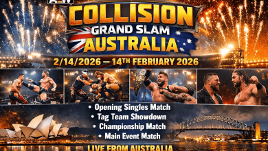 AEW Collision Grand Slam Australia – 2/14/2026 –14th February 2026