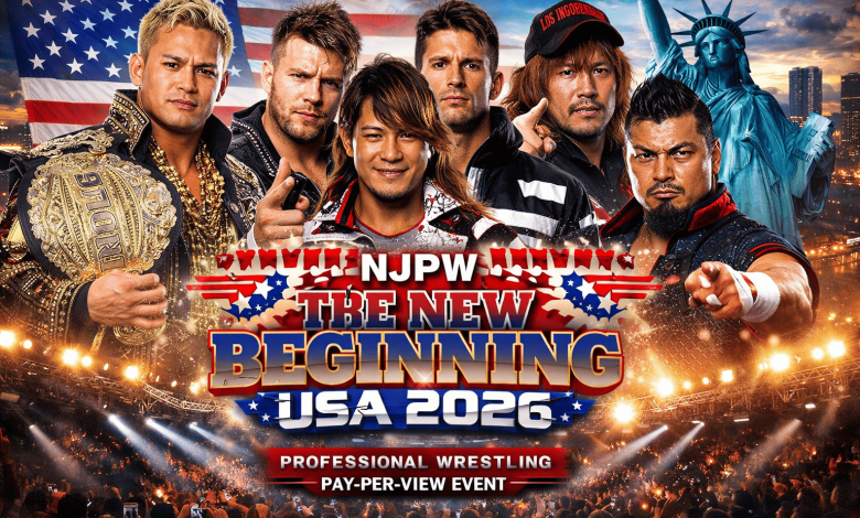 NJPW THE NEW BEGINNING USA 2026 PPV 2026